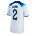 Engeland Kyle Walker #2 Voetbalkleding Thuisshirt WK 2022 Korte Mouwen